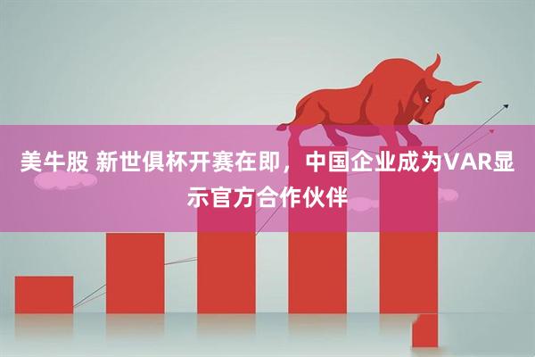 美牛股 新世俱杯开赛在即，中国企业成为VAR显示官方合作伙伴