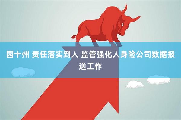 园十州 责任落实到人 监管强化人身险公司数据报送工作